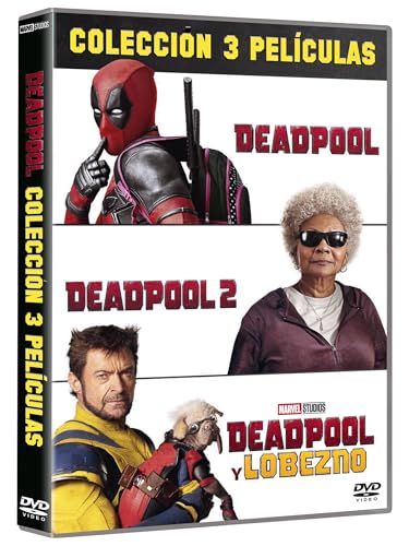 Deadpool 1+2+3 (DVD) Pack 3 Peliculas