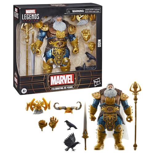 Marvel Legends Series, Odin, 85º aniversário da Marvel, figura premium colecionável em escala de 15 cm, inspirada nos banda desenhada