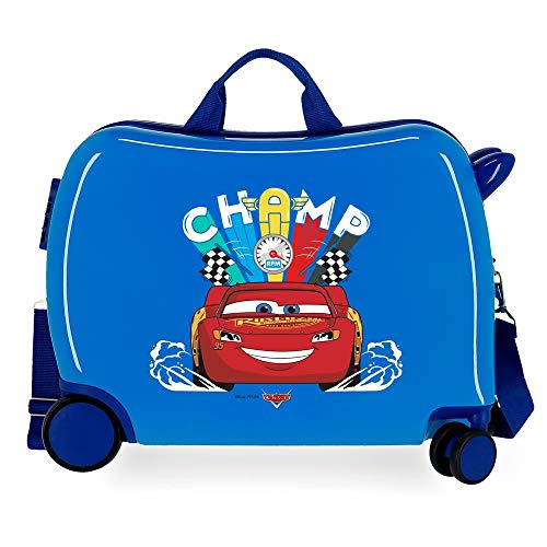 Disney Cars Lightning Mcqueen mala de cabine, Champanhe azul, Mala infantil