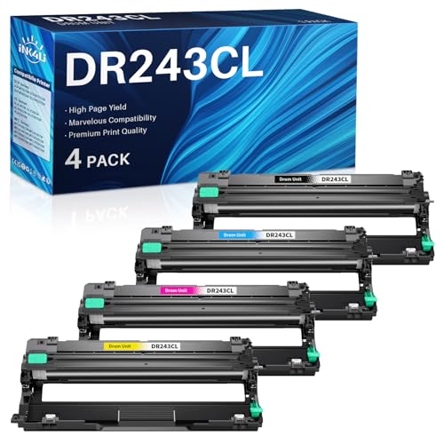 DR243CL Tambor para Brother DR243CL DR-243CL tambor DR243 compatível para Brother MFC-L3770CDW MFC-L3750CDW HL-L3230CDW HL-L3210CW DCP-L3550CDW DCP-L3510CDW CDW W / 32L 20CDW
