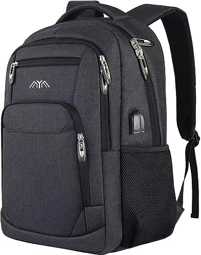 YAMTION Mochilas escolares juvenis homem mulher mochila portátil, mochila para computador portátil, mala escolar adolescente