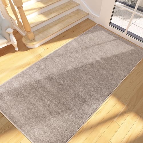 FCSDETAIL Capuz de entrada para casa longa 80 x 178 cm, tapete antiderrapante e lavável na máquina, tapete absorvente para cão, entrada, porta, corredor, cozinha