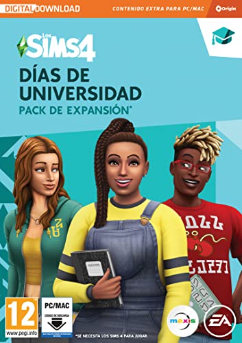 Los Sims 4 Días de Universidad (EP8) Pack de expansión PCWin-DLC |Videojuegos |Código de descarga directa |Castellano