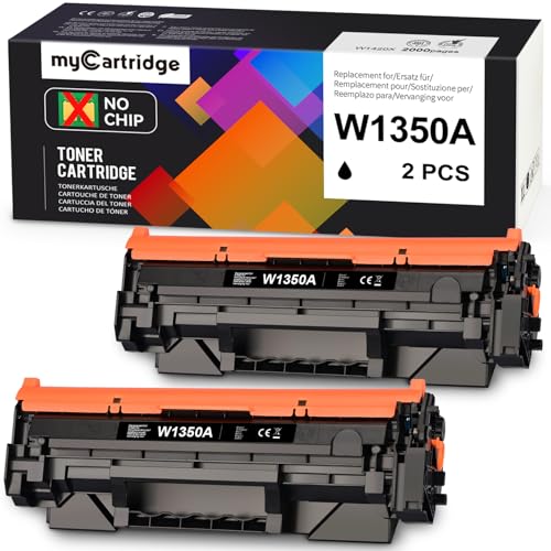 MYCARTRIDGE Tonificador de 135 A, compatível com HP 135A 135X, substituição para HP Laserjet MFP M234DW para M234SDWE m234sdw m234dwe m234sdn m209dwe (sem chip, 2 preto)