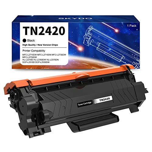 Skydo TN2420 Cartuchos de toner compatível para Brother TN2420 TN2410 Toner para Brother HL-L2350DW MFC-L2710DW DCP-L2530DW DCP-L3550DW MFC-L2710DW L2730DW L22W L2222222222224222W 30D HL-L2310D