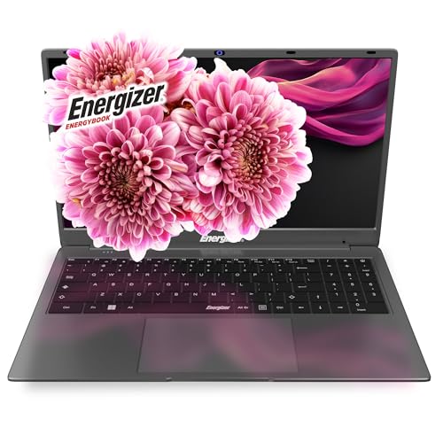 Energizer EnergyBook: portátil HD de 15,6", Intel Celeron, 8 GB de RAM, SSD de 256 GB, gráficos UHD, Windows 11, teclado QWERTY (Interface), USB 3.0, HDMI