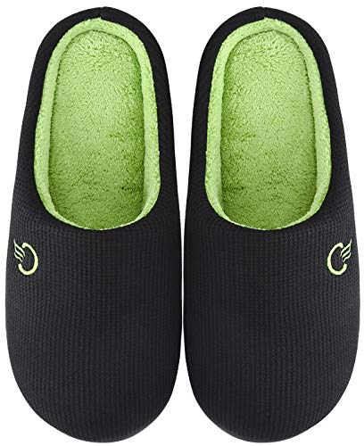 Mishansha Zapatillas de Estar por Casa Invierno Cálidas Suave con Espuma de Memoria, Unisex-Adulto