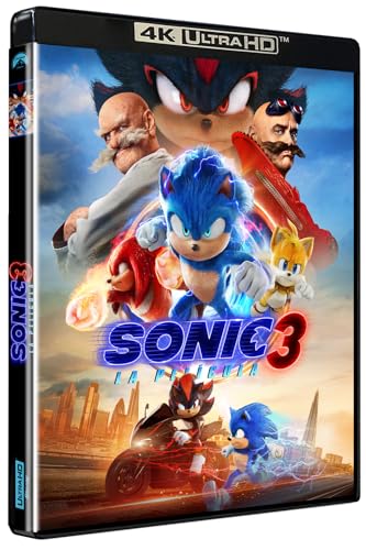 Sonic 3: La Pelicula (Sonic the Hedgehog 3) (4K UHD + Blu-ray)