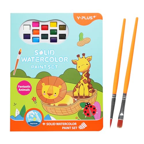 Jogos de aguarela, livros para colorir tudo em um para crianças pequenas, livros para colorir para crianças, livro mágico, materiais de artesanato com pincéis e muito mais.
