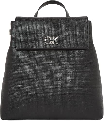 Calvin Klein Mochila mulher elegante, preta (Ck Black), tamanho único, Preto (Ck Black), Tamanho único