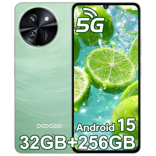 DOOGEE Note 59 Pro 5G Telefone telemóvel Android 15, 32 GB + 256 GB/2TB Smartphone 6250 mAh, 6,75" 120 Hz Smartphone 16 MP+8 MP, 4K vídeo/5G Wifi/5G Duplo SIM/Face ID/RÁrvore de rosto ID/RG