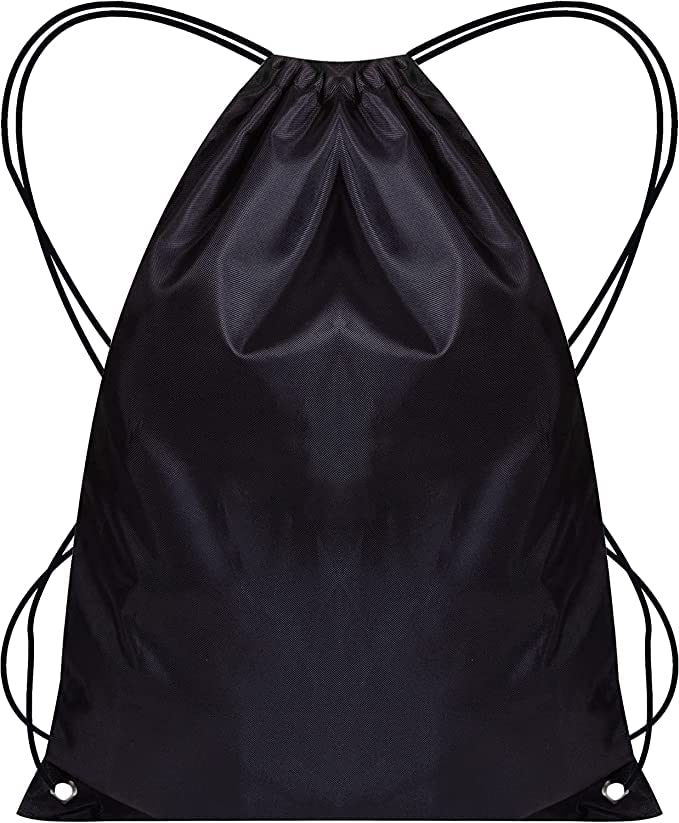 Bolsa de gimnasio con cordón, 2 unidades y 1 bolsa de cuerda, mochila de polietileno, para mujeres y hombres, bolsa de natación, viajes, playa, escuela, vacaciones, adecuada para deportes, niños,
