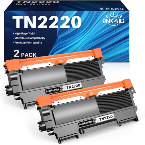 Tonificador TN2220 Compatível para Brother TN2220 TN-2220 TN-2010 Tonificador para Brother HL 2130 MFC 7360N DCP 7055W MFC 7360n Tonificador HL2135W DCP-7065DN MFC-735DN MFC-733335DN 60N FAX-G 2840