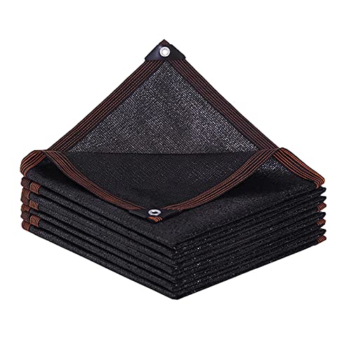 BCBIG Toldo retangular, rede de sombra exterior, 90% UV, para pátio, pérgolas de jardim, varanda, terraço, 5 x 5 m