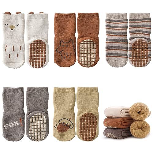 outfit spring Meias antiderrapantes para bebé, meias inverno outono menina menino, pequenas meias de algodão com aderência, unissexo recém-nascido animais desportivos meias conjunto