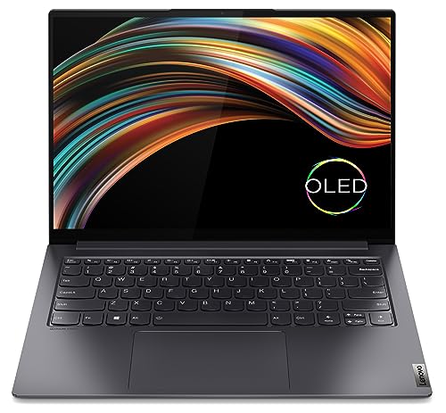 Lenovo Yoga Slim 7 Pro Computador portátil 14" 2,8 K OLED 90Hz (AMD Ryzen 7 5800H, 16 GB RAM, 512 GB SSD, AMD Radeon Graphics, Windows 11 Home) cinzento, teclado QWERTY português (82N50074444 PG)