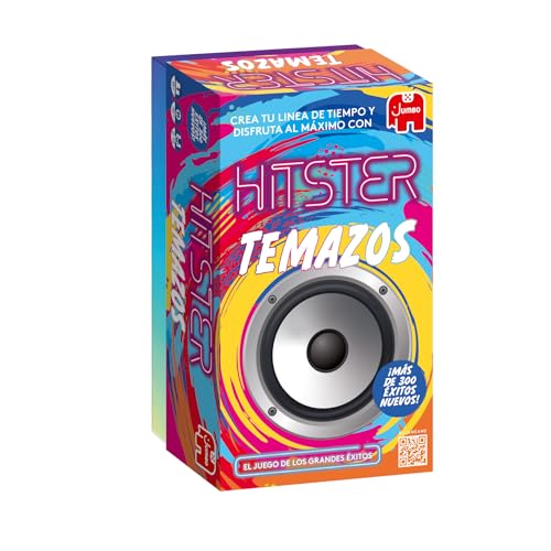 Hitster Temazos, jogo de tabuleiro para adultos e divertido, jogo de tabuleiro musical, a partir de 16 anos, de 2 a 10 jogadores, app gratuito, para festas, espanhol (ES)