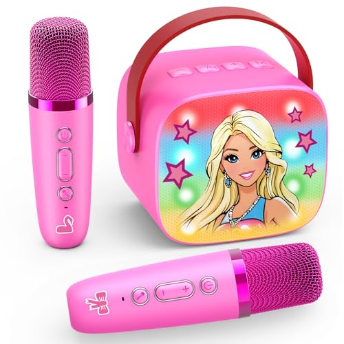 Dislocati Presente menina 3-12 anos, princesa karaokê menina com microfone Bluetooth infantil brinquedos menina 3-12 anos microfone sem fio Bluetooth para cantar jogos microphone crianças