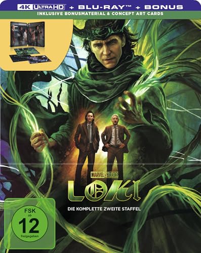 Loki - Staffel 2 - Steelbook (4K Ultra HD) (+ Bonus [Alemania]