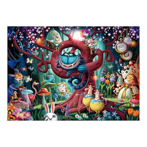 Ravensburger - Puzzle de 1000 peças todos estão loucos aqui | puzzle para adultos 70 x 50 cm | 1000 adultos | quebra-cabeças crianças 14 anos | puzzle 1000 peças