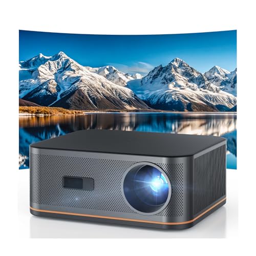 1500 ANSI/Auto Focus/Keystone: projetor de 4K ultra HD, HAPPRUN, projetor de cinema em casa, WiFi 6, Bluetooth de 50% zoom para telemóvel/TV Stick/PC/PS5