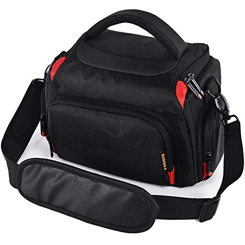 FOSOTO Capa mala câmara Réflex B700, Preto, Mediano, Malas de ombro