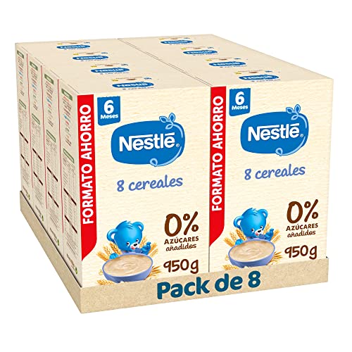 Nestle Capela de 8 cereais, 8 embalagens de 950 g, total de 7,6 kg