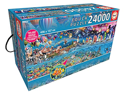 Educa - Puzzle gigante de 24.000 peças para adultos. XXL Quebra-cabeças Vida (13434)