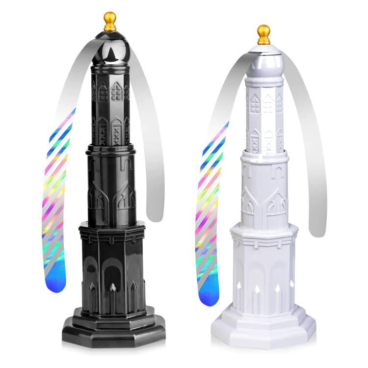 Ventoinha repelente para moscas - 2 peças | Repelente de moscas de mesa | afugenta e afasta moscas da comida | anti-moscas para exterior e interior, proteção contra moscas | afugenta moscas