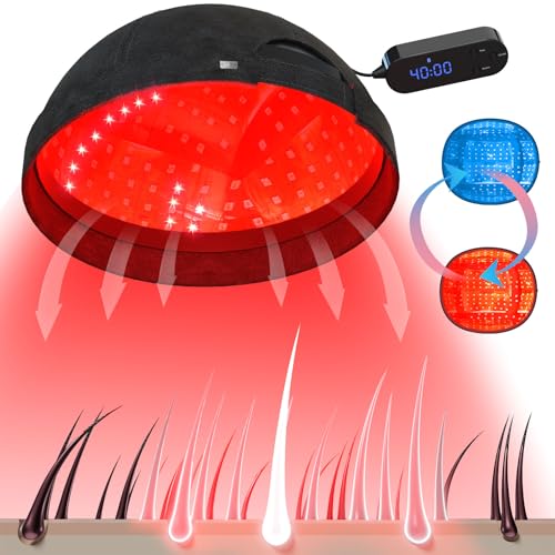 LLLT Dispositivo de empilhamento a laser para cabelo, FDA aprovado 236 diodos laser crescimento cabelo e queda cabelo para mulher e homem, Stimola la rescita Dei Capelli