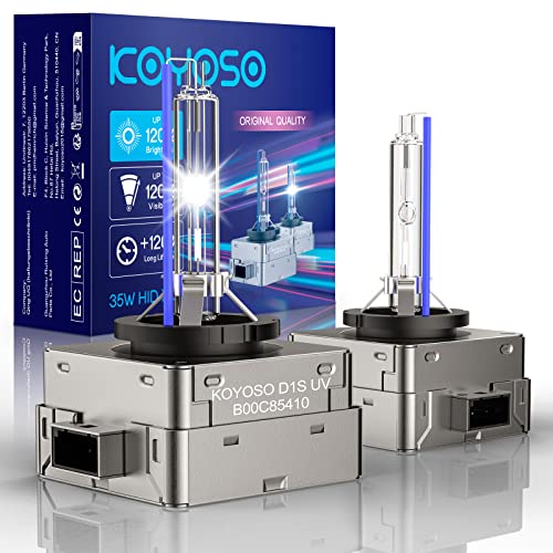 KOYOSO D1S Xenon 8000K 35W lâmpada HID lâmpada 66140 66144 85140 85415 kit de substituição, embalagem de 2