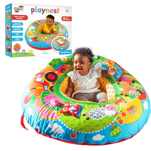 Galt Toys, Playnest - Farm, Sit Me Up Baby Seat, Idade 0 meses Plus