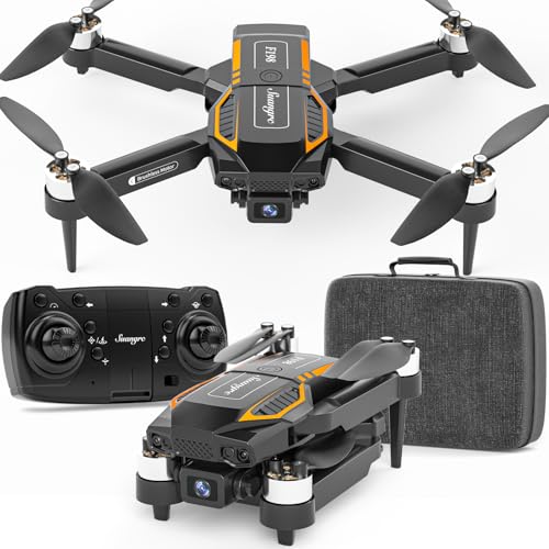 Drone com câmara FPV 720P HD - controlo por gestos, motor sem escova, inclui bolsa portátil, posicionamento ótico de fluxo, auto-flutuação e 3 velocidades. Ideal para crianças e principiantes