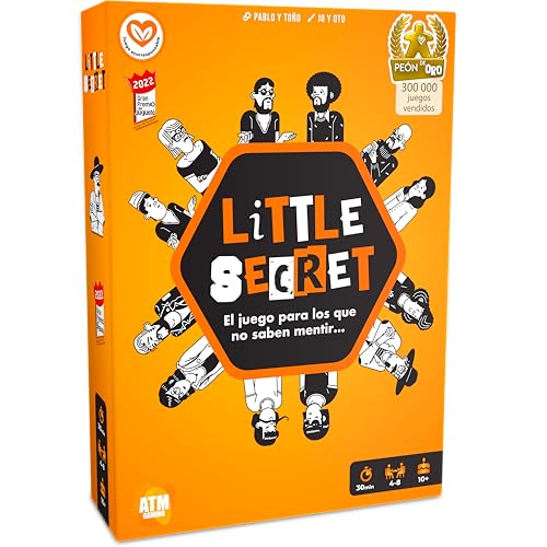 Little Secret - Jogos de mesa - Grande Prémio do Jogo 2022 - Jogos de Palavras, Mistério e Diversão - Jogo com amigos e família - Adultos e Crianças - Presente original