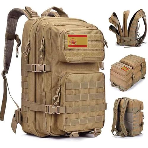 Oreunik Mochila militar 45 L impermeável tática mochila Molle mochilas grande pacote de assalto para caminhadas ao ar livre, campismo, caminhadas, etc