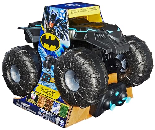 Batman - Carro telescópico batmóvel todo-o-terreno - carro Rc 4 x 4 resistente à água 2,4 ghz - 6062331 - brinquedo crianças 4 anos +
