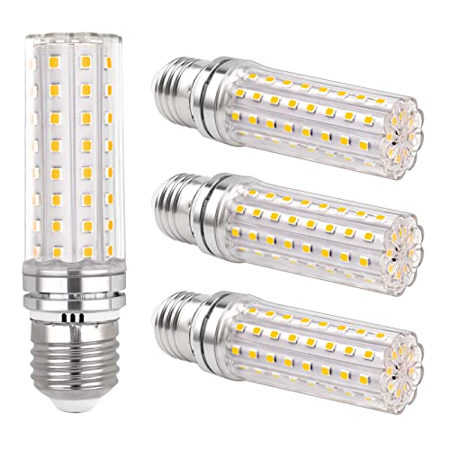 Lâmpada LED Maiz E27 12 W, 220-240 V, não regulável, 1200 LM branco quente 3000 K, equivalente lâmpada incandescente de 100 W, E27 LED lâmpada para lustre/candeeiro de mesa/candeeiro de parede,