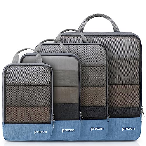 prezon Cubo de embalagem compactável para organizar a sua bagagem de viagem, balde de compressão, conjunto de malas e organizador de bagagem para mochila e mala