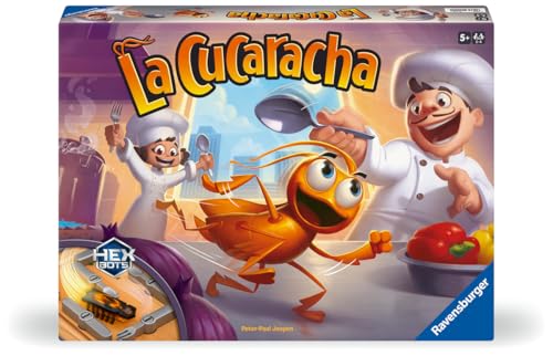 Ravensburger - A barata jogo de mesa de 5 anos | jogo de mesa 5 anos que brilha no escuro | jogos de mesa crianças de baratas | jogos de mesa em espanhol | presentes para crianças