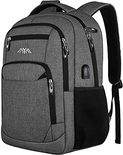 YAMTION Mochilas escolares juvenis homem mulher mochila portátil, mochila para computador portátil, mala escolar adolescente