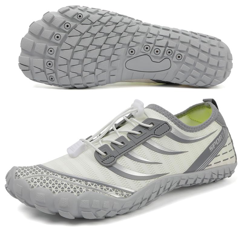 Unissexo sapatos escalços homem mulher sapatos de água homens mulheres Barefoot sapatilhas ao ar livre secagem rápida surf calçado para ioga praia respirável leve e antiderrapante 37-46EU