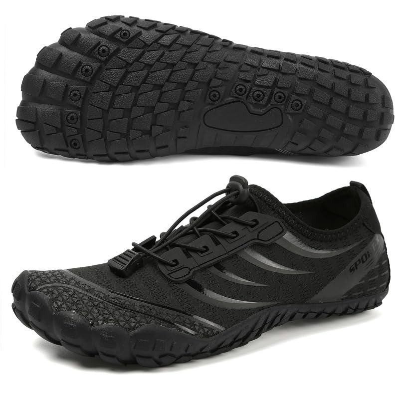 Unissexo sapatos escalços homem mulher sapatos de água homens mulheres Barefoot sapatilhas ao ar livre secagem rápida surf calçado para ioga praia respirável leve e antiderrapante 37-46EU