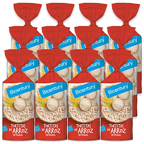 Bicentury - Tortitas de arroz integral (12 unidades)