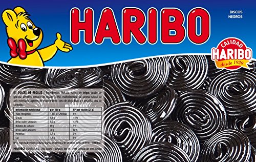 Haribo Discos pretos (2 kg)