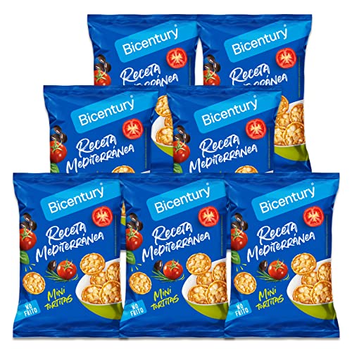 Bicentury - Mini bolachas sabor mediterrâneo (7 unidades)