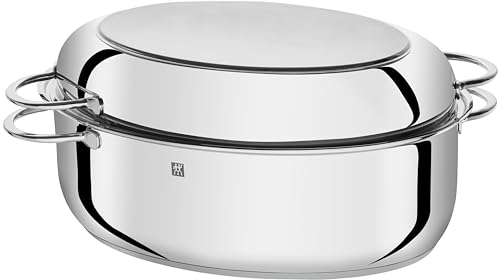 ZWILLING Panela com tampa, adequada para indução, aço inoxidável, 8,5 litros, Plus