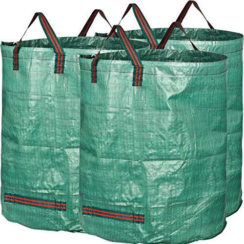 GardenMate® 3 Sacos de jardim 300 L profissional tecido de polipropileno (PP) robusto