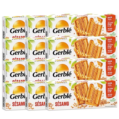 Gerblé - Bolacha de sésamo, com magnésio e vitamaminas, fonte de fibra - 12 unidades x 230 g