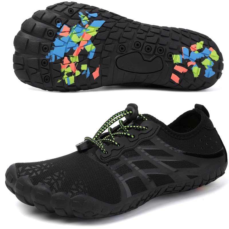 Unissexo sapatos escalços homem mulher sapatos de água homens mulheres Barefoot sapatilhas ao ar livre secagem rápida surf calçado para ioga praia respirável leve e antiderrapante 37-46EU