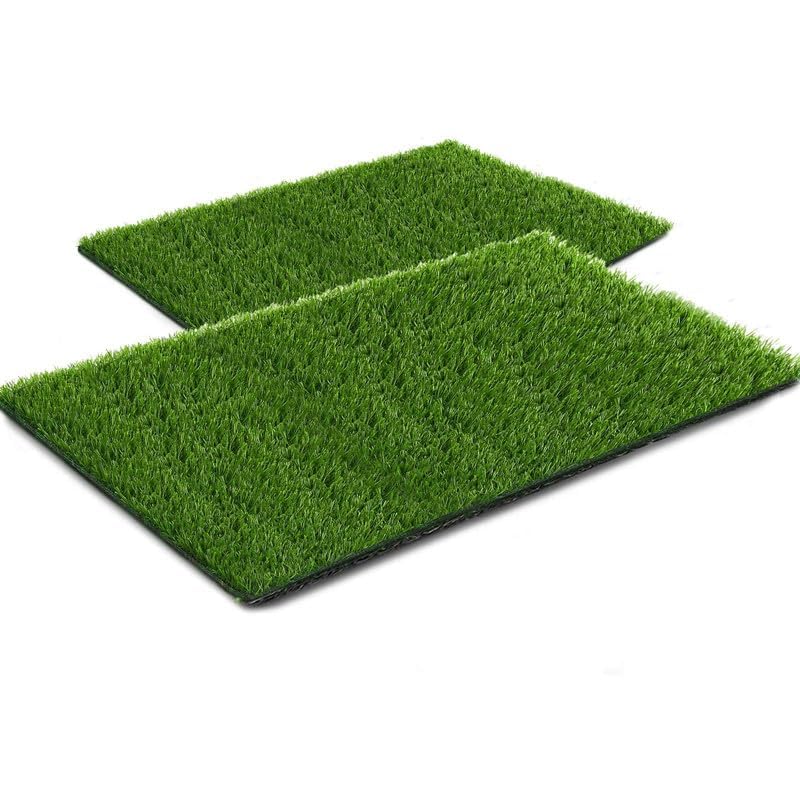 SSRIVER 50 x 65 cm, tapete de relva artificial para cães reutilizável, WC para cães de relva artificial para treinar o seu cão, adequado para interiores e exteriores